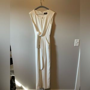 Tahari White Jumpsuit